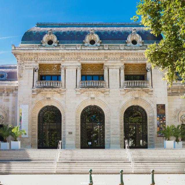 Facade of the Opera of Vichy