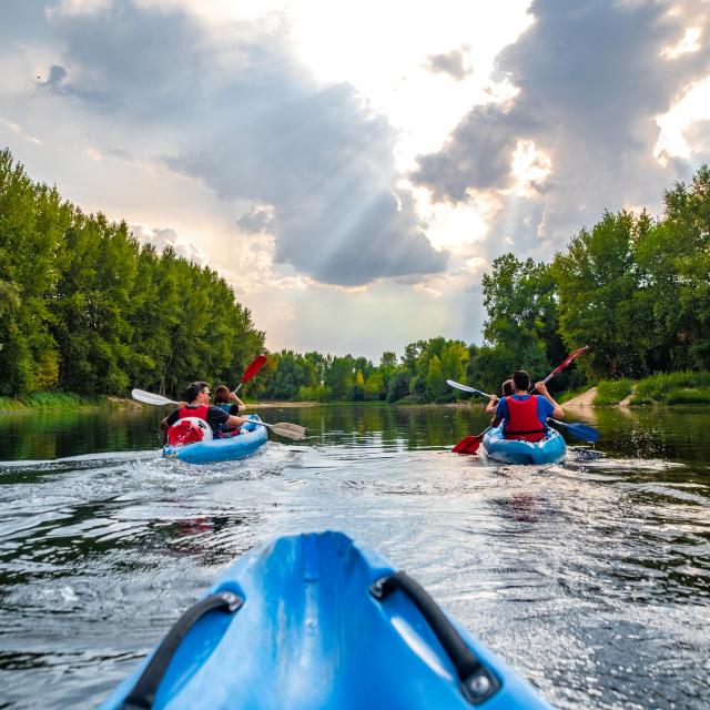 Canoë sur l'Allier