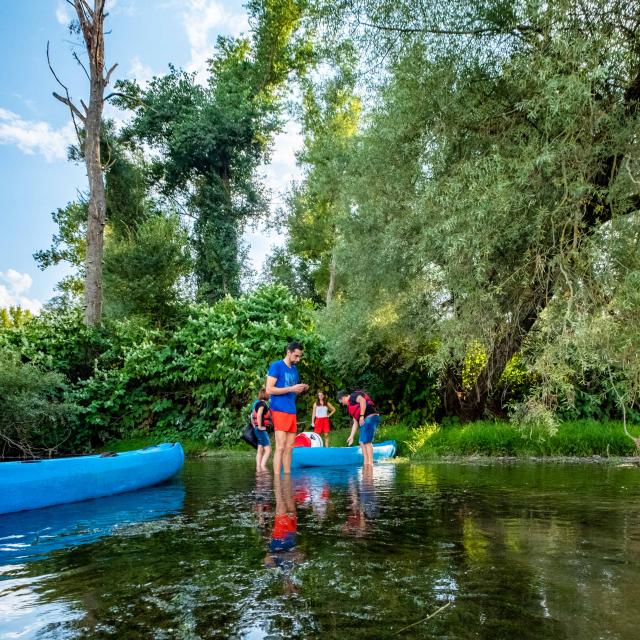 Canoë sur l'Allier