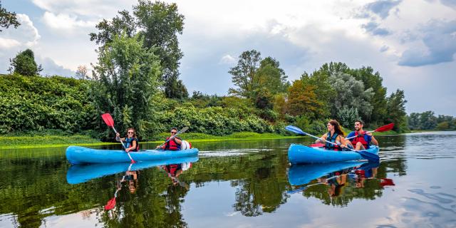 Canoë sur l'Allier