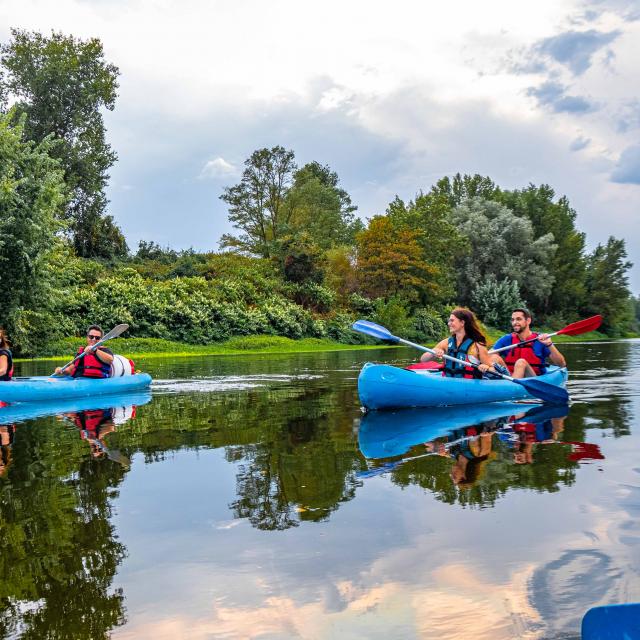 Canoë sur l'Allier